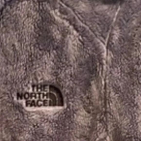 THE NORTH FACE WOMENS FLEECE JACKET GRAY TOP SHIRT WONTER FALL COAT SIZE S / P - Picture 5 of 7
